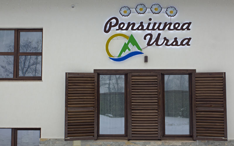 Pensiunea URSA - Curtea & Gradina